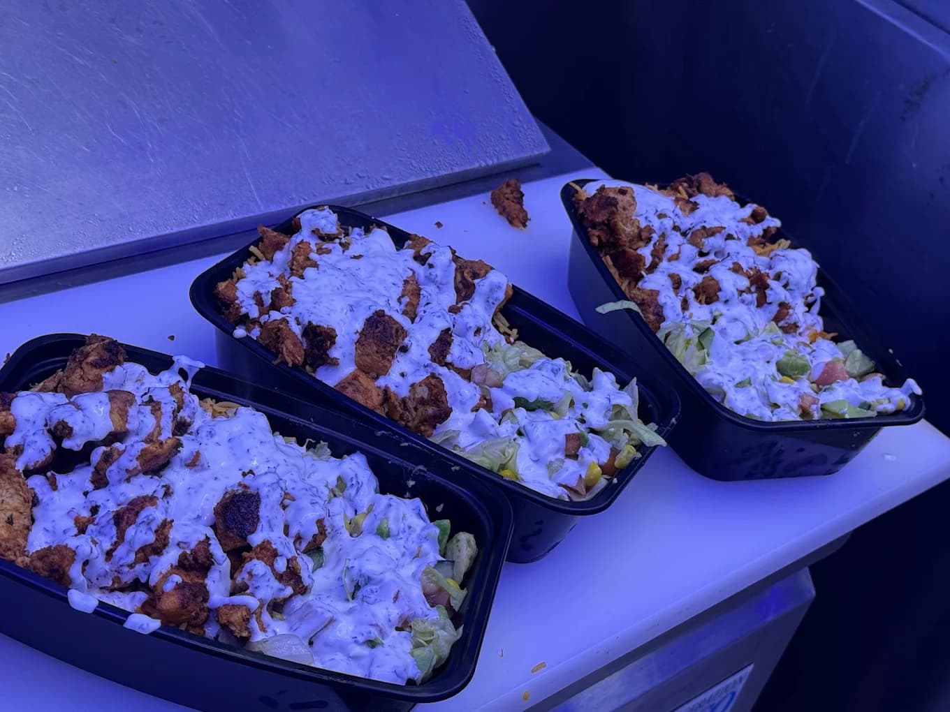 Sam's Deli chicken chopped salad platters